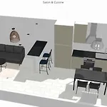شقة Valenstay - T2 Pro - Stade Du Hainaut Avec Jardin *