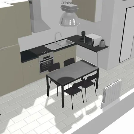 Valenstay - Stade Du Hainaut Avec Jardin Apartment